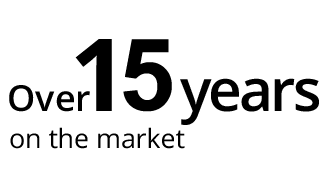 Ponad 14 lat obecności na rynku 